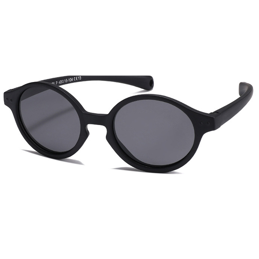 Origami Round Full-Rim Polarized Sunglasses