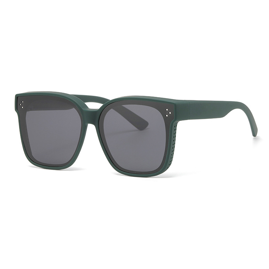 Books Square Full-Rim Polarized Sunglasses