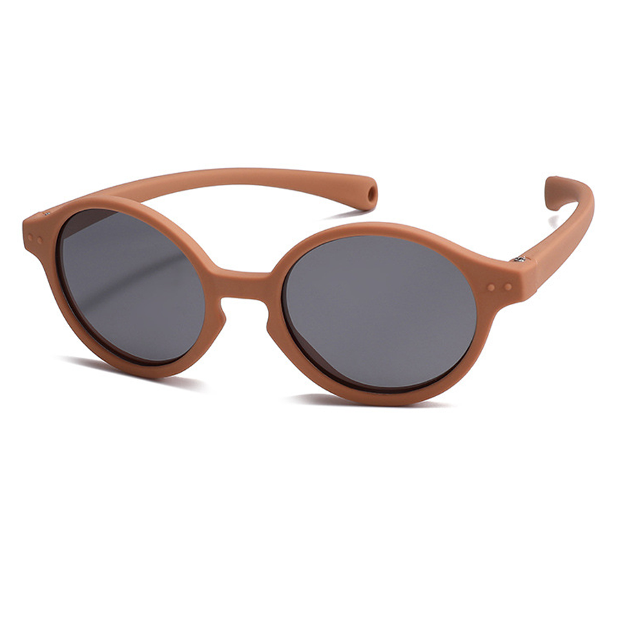 Origami Round Full-Rim Polarized Sunglasses