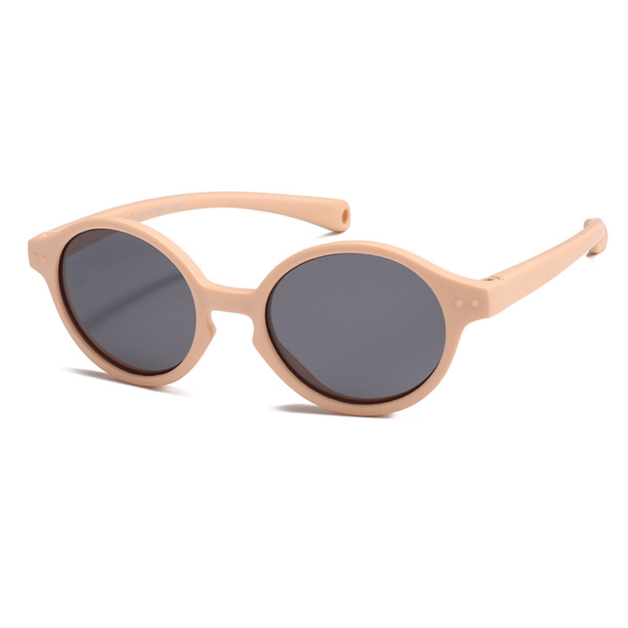 Origami Round Full-Rim Polarized Sunglasses