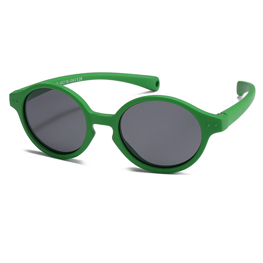 Origami Round Full-Rim Polarized Sunglasses